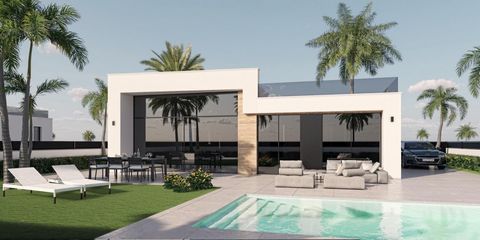NEW BUILD VILLAS IN CONDADO DE ALHAMA GOLF COURSE New Build residential complex of villas in Condado de Alhama Villas with 2 bathrooms 2 bathrooms open plan kitchen with living room fitted wardrobes terrace private solarium and parking space in the g...