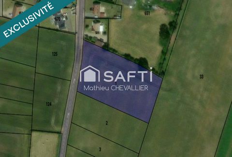 Très beau terrain plat et constructible de 5670 m²