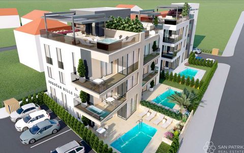 Introducing a new modern project in Sukošan – your oasis of peace and comfort on the beautiful coast of the Adriatic Sea. This luxurious complex consists of three residential buildings located in a prime location, first row to the sea, just 10 meters...