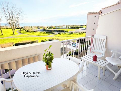 Dpt Hérault (34), à vendre LE CAP D'AGDE appartement T3 surface totale au sol de 45,01 m² avec parking privatif