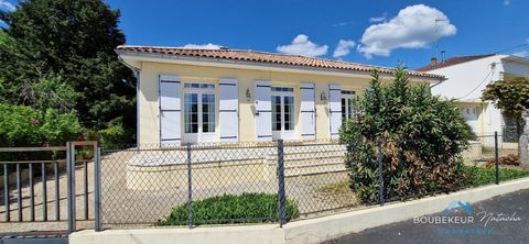 BERGERAC (24), Maison de plain-pied de 123 m², proche centre-ville, 5 pièces, 3 chambres, jardin et accés privé voie verte