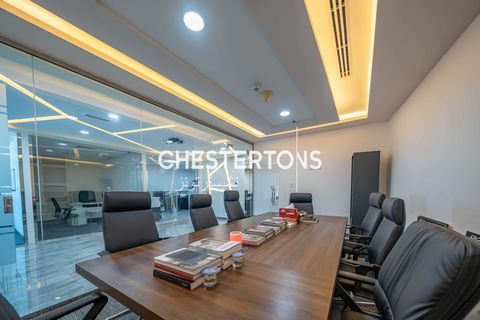 Located in Dubai. Spanning an impressive size of 1561.95 square feet, this office offers ample room for various operations, ensuring a comfortable and efficient work environment. The carefully designed floor plan maximizes the available space, provid...