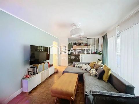 Appartement refait à neuf - double séjour + balcon