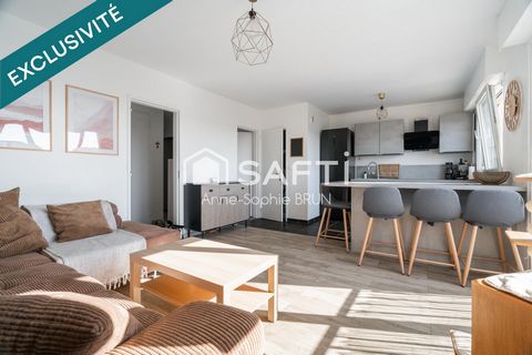 Colombes, Appartement 3 pièces lumineux à la décoration soignée avec parking et cave – À 14 min de Paris Saint-Lazare