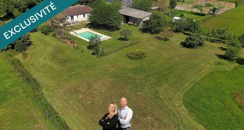Maison en pleine campagne avec piscine, grand terrain et atelier - Calme absolu et potentiel à exploiter
