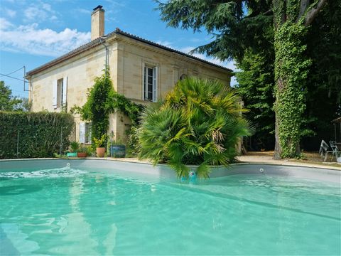 Summary Spacious, solidly-built and with attractive architectural details, this elegant former Bordeaux storage winehouse offers practical period living for buyers seeking style with substance. Built in 1860 a storage adjacent to a Chateau, it has be...