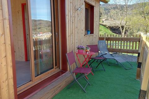 This cosy chalet is beautifully located on a slope overlooking the valley and mountains of St Maurice. The town centre is within walking distance of the chalet. Terrace with garden furniture and barbecue. The small car park is nearby and the chalet i...