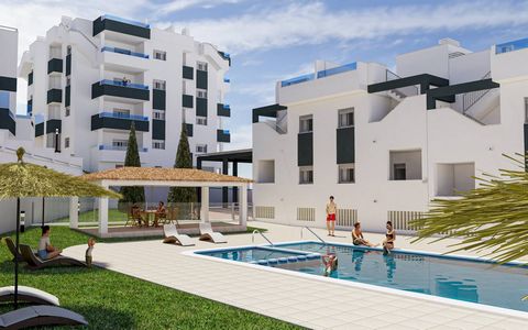 Bungalows and apartments in Orihuela Costa, Alicante In phase 1, we find a set of 8 semi-detached bungalows, distributed over two floors. Access to the houses will be through two external stairs, which will give access to the terraces of the houses. ...