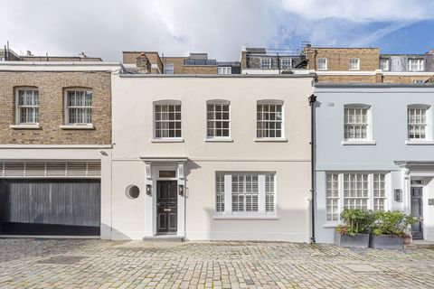 This wonderful house is set on a charming private cobbled mews in Belgravia. Recently renovated and remodelled to create spaces perfect for entertaining and private retreat, the house has been finished in a chic palette of crisp white walls and warm ...