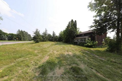 Great Opportunity 9.8 Acre Land With A House & Barn In Stouffville. The house need some work. **If you're looking to rebuild it comes with demolition permit as well.