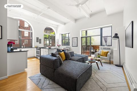 This sprawling, one-of-a-kind three-bedroom, two-bath loft apartment offers over 1425 square feet of living space plus a 400+ square foot PRIVATE GARDEN PATIO. Located in the Carriage House Condos, two converted factory buildings dating to the 1920s,...