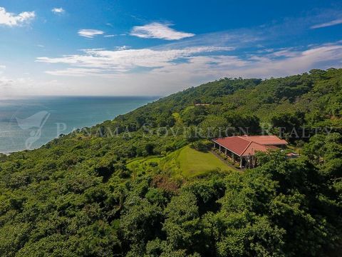 Welcome to a secluded paradise with panoramic ocean views in Bucaro, Panama. This home is perched on a beautiful hilltop in a private development above the small fishing village of Bucaro. Enjoy a tranquil beach without the crowds in a seldom explore...