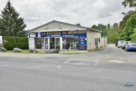 Dpt Loir et Cher (41), à vendre SAINT GEORGES SUR CHER Entrepots et Bureaux 300m²