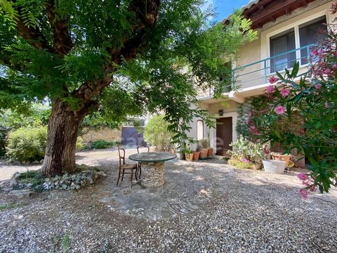 Dpt Gard (30), à vendre proche d'UZES Charmante maison de village en pierre avec jardin