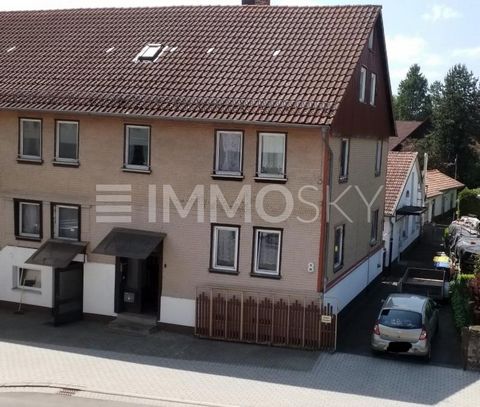 Beautiful apartment building with 3 residential units, a granny flat and a commercial space to offer in Romrod. Would you like to live, rent and work in one? Then this is the perfect property for you. This property offers you a half-timbered building...
