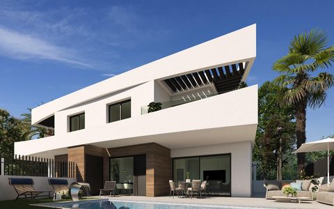 . NIEUWBOUW HALFVRIJSTAANDE VILLA'S IN DOLORES Nieuwbouwproject van villa's in Dolores, Alicante. Deze exclusieve woningen hebben een elegant en modern ontwerp. Huizen met een topkwaliteit afwerking, ontworpen om welzijn en comfort te combineren. Mod...