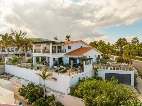 Located in the highly desirable, gated, guarded and secure community of La Jolla Residences in San Jose del Cabo, Mexico, Casa Galeria is an expertly renovated and reimagined 4-bedroom 3-bath two-story home with 180 degree views from Punta Gorda west...