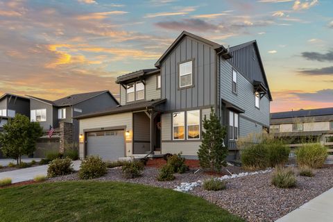 Welcome to your stunning, like-new, and barely lived-in beauty nestled on a corner lot in the coveted Sterling Ranch! Boasting over 4,500 square feet of luxury living space, this home features 4 bedrooms, an office/flex room, 3 full bathrooms, and on...