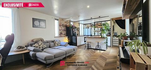 Romuald Theysgeur vous présente en exclusivité un bel appartement de 45 m² rénové avec goût et de beaux matériaux (parquet de Hongrie en chêne massif, isolation intérieur, pompe à chaleur, doubles vitrages...)., à proximité de la station 