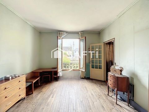2 maisons à rénover sur terrain de 1977 m² proche Maisons Laffitte