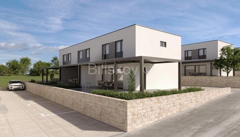 www.biliskov.com ID: 15196 Pag, Mandre A duplex apartment with a sea view for sale, with a surface of 87.60 m², located in a new development of three apartments scheduled to begin construction in April 2026. The ground floor spans 43.50 m² and consis...