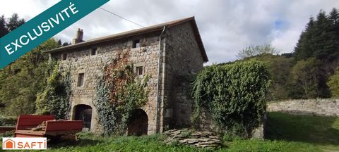 Ancien moulin, terrain 720m².