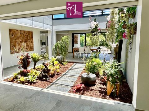 Let yourself be seduced by Villa OMEGA, an extraordinary property nestled in lush greenery, where every detail evokes well-being, serenity and an almost magical immersion — like a nod to the world of Avatar. As soon as you arrive, a Japanese garden w...