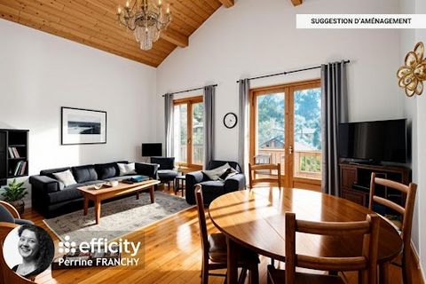 74220 - LA CLUSAZ - T4 WITH 3 BEDROOMS - 102 M2 - TOP FLOOR - EXCEPTIONAL VIEW - BALCONY - SKI LOCKER - PARKING - GARAGE POSSIBLE AT ADDITIONAL COST In an authentic Savoyard chalet, discover this spacious T4 with breathtaking views of the surrounding...