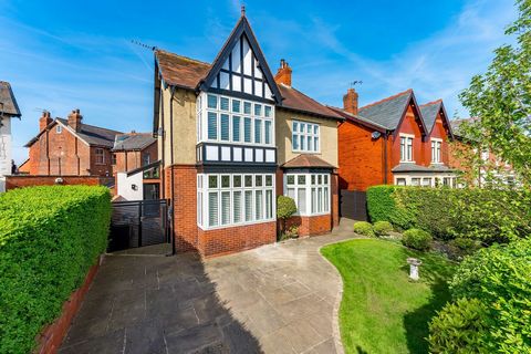 Blackpool Road, Lytham FY8 4EJ A captivating four-bedroom detached residence marrying traditional character with exceptional contemporary finishes Situated in one of Lytham’s most sought-after locations, this stunning detached home offers approximate...