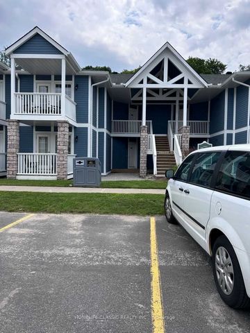 Experience four season enjoyment with this serene forest townhouse just 15 minutes north of Barrie and brand new, never lived in! This two-bedroom retreat consists of separate units: one with a bedroom, balcony, living room, and kitchen, and the othe...