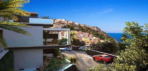 The penthouse apartment in construction located in the enchanting heart of Castelsardo with a breathtaking view of the majestic Doria Castle. This second floor apartment consists of two bedrooms, living area, kitchen with an unique sea view, 1 bathro...