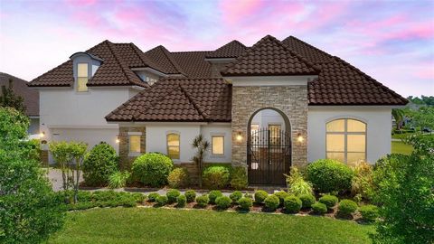 Explore the epitome of upscale living within the gated community of Havencrest, nestled in the heart of Dr. Phillips, Orlando. Positioned impeccably, this residence boasts a coveted corner lot, providing unparalleled privacy sans neighbors to one sid...