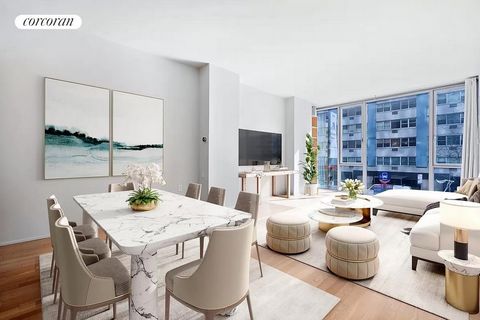 Modern One Bedroom - Smart Home Features - Oversized Windows - Full Amenity Package This unit features a modern, renovated kitchen and oversized windows in the living room and bedroom, allowing light to flood the space. The double-paned windows preve...