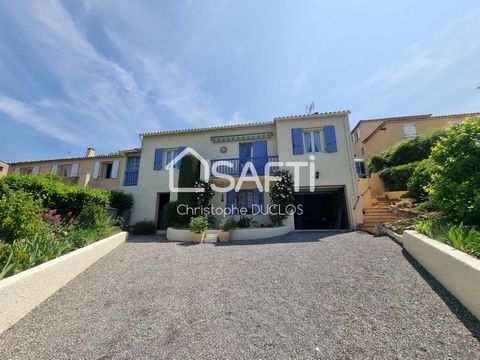 Located on the heights of the town of Escale, in a quiet and residential area, come and discover this pretty sunny house of 98 m2 with a garage of 54 m2, on a wooded and maintained garden of 1000 m2. It consists of a living room with wood insert, a k...
