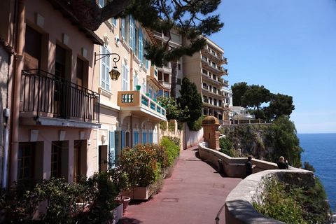 In Monaco Ville, on the Rock, ideally located, close to all amenities, attractive apartment completely renovated with high quality finishes. With a floor area of approx. 80 m2, it comprises a living room, an open plan fitted kitchen, unique in the fa...