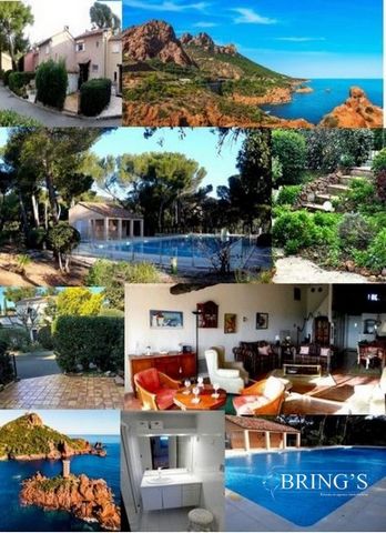 Seize the unique opportunity of this magnificent bastidon with a superb sea view, not overlooked, located in the charming town of St RAPHAEL in the place called AGAY, the South-East of the VAR (83530). Ideal as a primary or secondary residence, this ...
