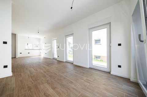 Zagreb, Lučko, elegant four-room apartment NKP 120 m2 built in 2023. The apartment extends over two floors, providing functionality and comfort. The lower floor offers a spacious living room, a modern kitchen area and a guest toilet for added conveni...