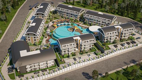 The residential complex is located only 500 m from the beach in Turkler, an up-and-coming region west of Alanya. This region features a mix of ancient and contemporary buildings that fit together to form a charming little seaside town. It has a beaut...