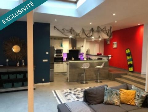 Superbe loft meublé de 167m2 au centre de Dinard.