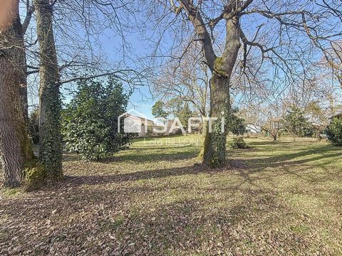 Terrain exceptionnel au calme de 1058m2
