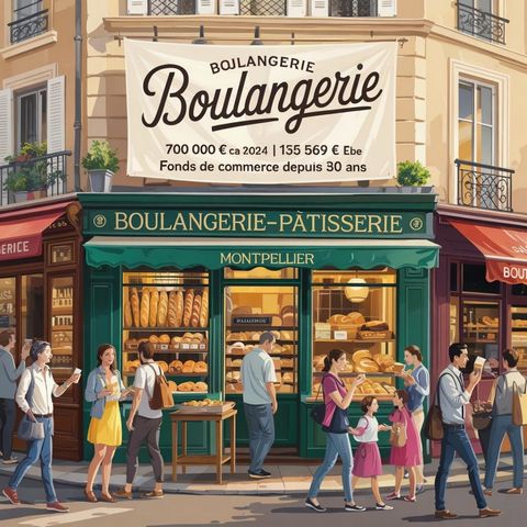 FONDS DE COMMERCE BOULANGERIE MONTPELLIER CENTRE