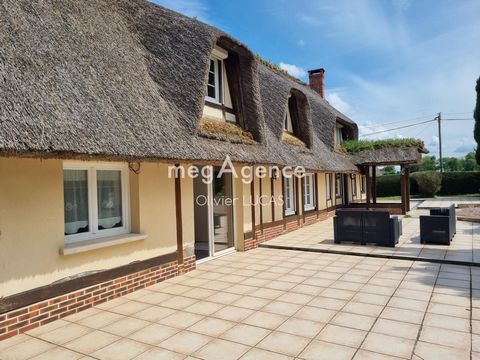 Charmante longère de 140 m² viable de plain pied dans la campagne de Pont Audemer