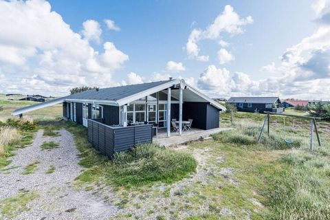 The cottage is located by the North Sea on a large natural plot and up to a large recreation area and path to the sea. The cottage has a large and practical kitchen which is in open connection with a large bright living room with alcove. For cold day...
