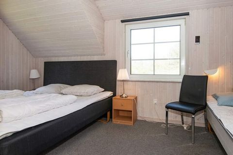 Holiday home with swimming pool and whirlpool located in a quiet holiday home area by Kongsmark on Rømø. The cottage has large, spacious rooms with quality beds, is extremely well maintained and has a very large pool room with plenty of space and sea...