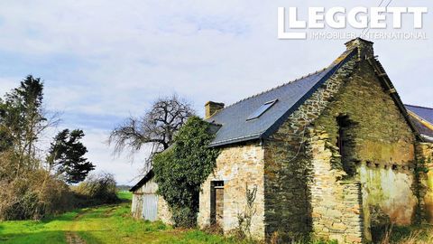 A03902 - SORRY, OFFER ACCEPTED. Great views. More photos and video tour available, please ask. Main stone building (house) footprint approx 50m2. Stone barn building footprint approx 50m2 (attached behind main house and attached to neighbouring prope...