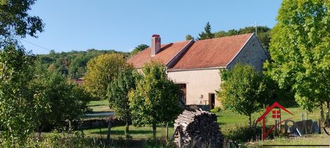 In the heart of the National Forest Park in Côte d'Or in a village surrounded by woods. Very nice property on 27 ares 16 ca. Old stone farmhouse, five rooms, 133 square meters of living space with many annexes. On the ground floor there is a living r...