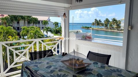 This apartment has a beautiful terrace with sea views. Here are some more details: Size: 60m2 Living room: 13 m2 Large mezzanine bedroom: with toilet and water point Facilities: Bathroom and toilet Plenty of cupboards Residence: Enjoy a swimming pool...