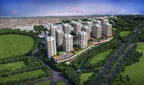 Nature View Apartments Close to Highway and Metro in İstanbul, Çekmeköy Çekmeköy is a peaceful district on the Anatolian side of Istanbul. This region attracts attention with its natural beauty, forested lands, green parks and clean air. Due to ist d...