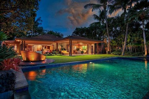 Nestled into a quiet cul-de-sac and surrounded by exotic gardens that many regard as a tropical landmark at Hualalai, Ke Alaula #10 is designed to experience Hawaiian Living at its finest. This private enclave has undergone numerous enhancements empl...