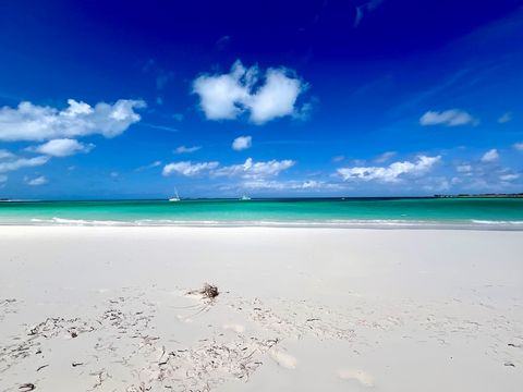 Esta encantadora casa y cabaña de estilo isleño se encuentra directamente en la playa más solicitada de Great Harbour Cay, Crescent Beach. Situada en dos lotes, con más de un acre de tierra, la propiedad cuenta con 125 pies de frente a la playa de pr...
